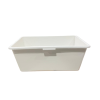 Korito pravougaono 90L bijelo Magnum