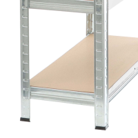 Metalna polica sa ivericom 180x90x40