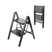 Merdevine preklop crne 2/2 M2877-1