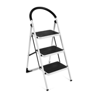 Merdevine sobne LARA metalne 3 gazišta MAGNUM M2876-2
