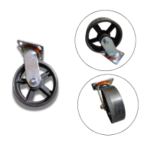 Točkić metalni fi 125 okretni M2020-1