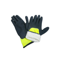 Rukavice crne futrovane M2041