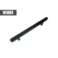 Ručkica šipka fi12 192mm M1198 crna M1889