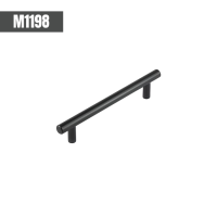 Ručkica šipka fi12 192mm M1198 crna M1889