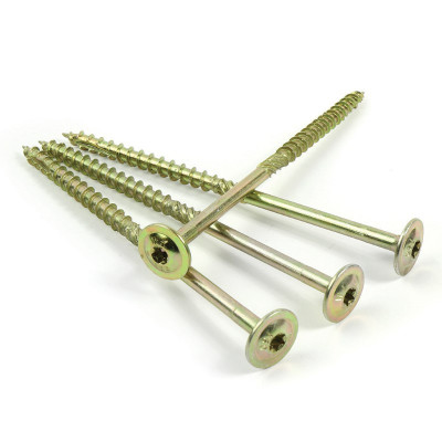 Vijak za drvene konstruk.tanjirasta glava 6x200