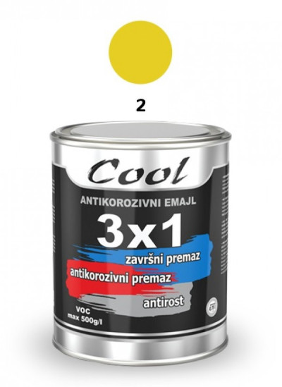 Ind.emajl lak žuti 0,75